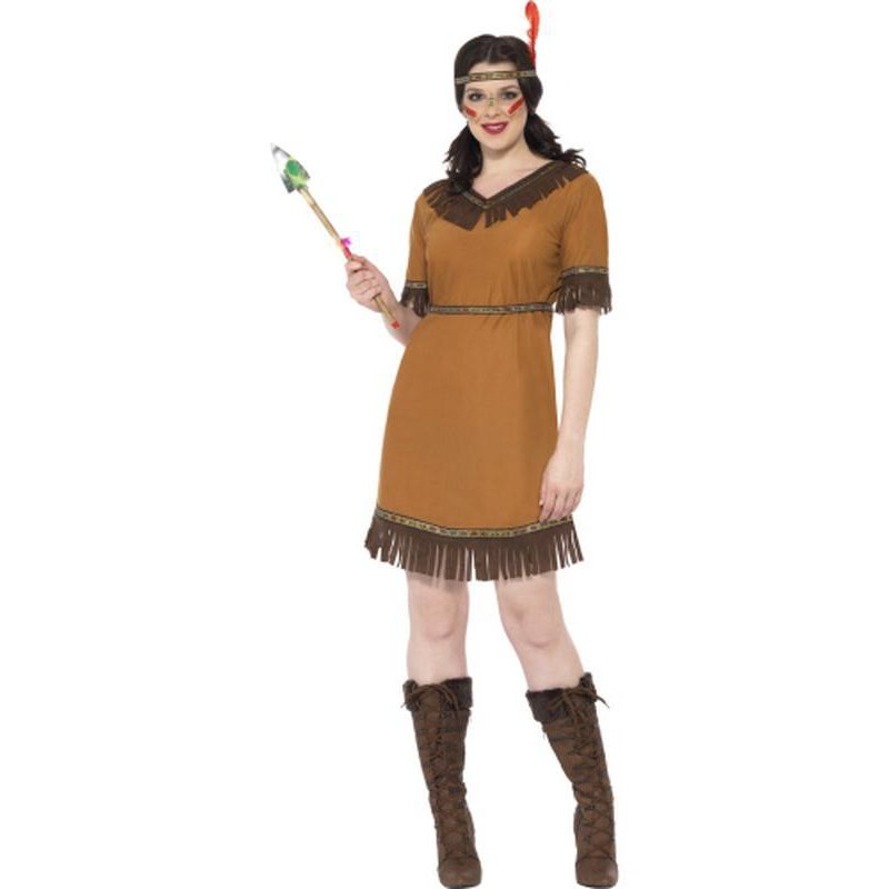 Native American Inspired Maiden Costume - Jokers Costume Mega Store