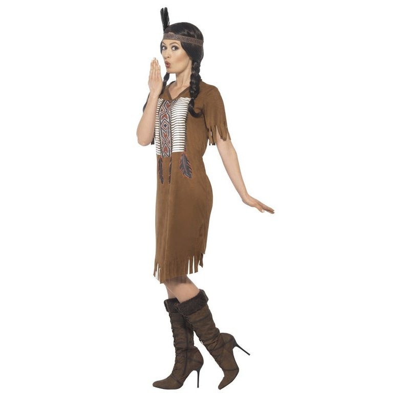 Native American Inspired Warrior Princess Costume - Jokers Costume Mega Store