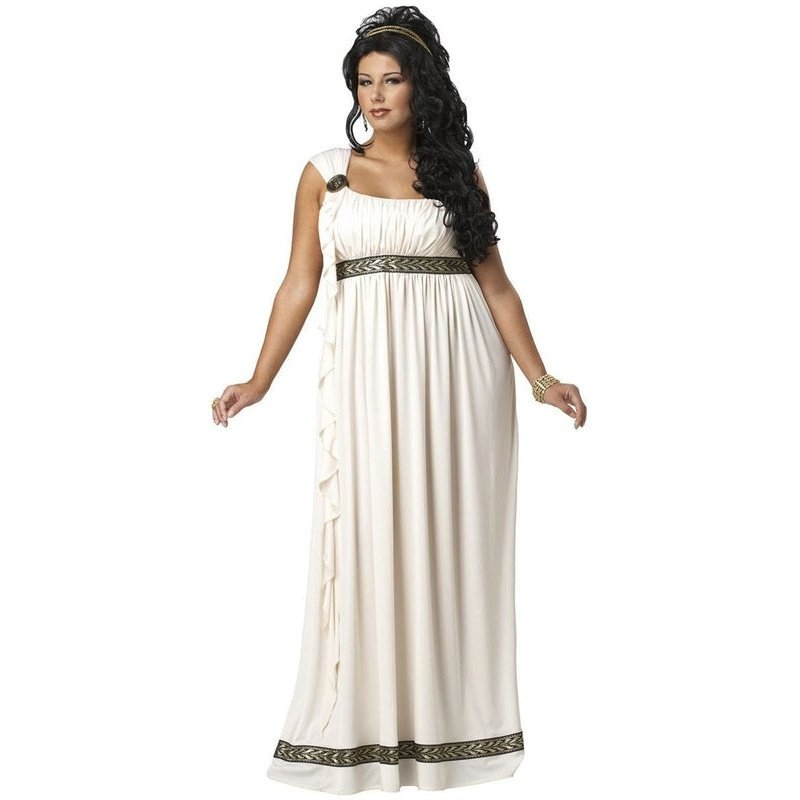Olympic Goddess Plus Size Women's Grecian Costume - Jokers Costume Mega Store