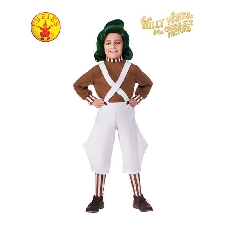 Oompa Loompa Classic Costume Size L - Jokers Costume Mega Store