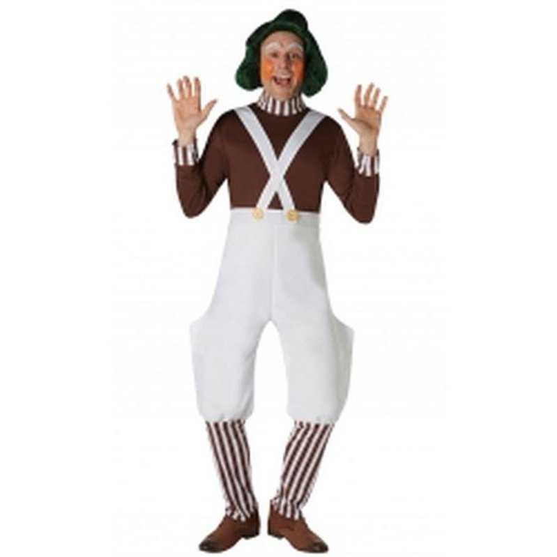 Oompa Loompa Deluxe Costume Size S - Jokers Costume Mega Store