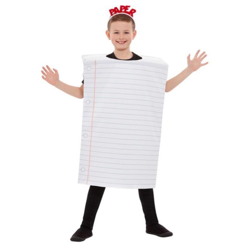 Paper Costume, White - Jokers Costume Mega Store