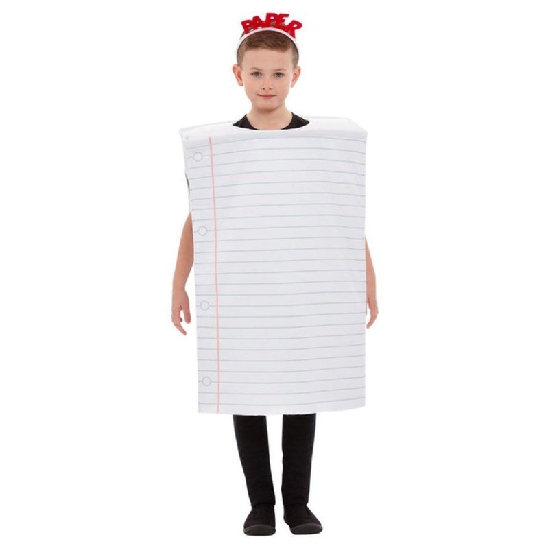 Paper Costume, White - Jokers Costume Mega Store
