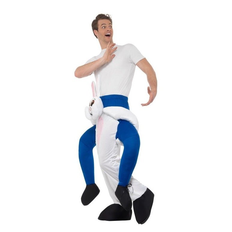 Piggyback Rabbit Costume - Jokers Costume Mega Store