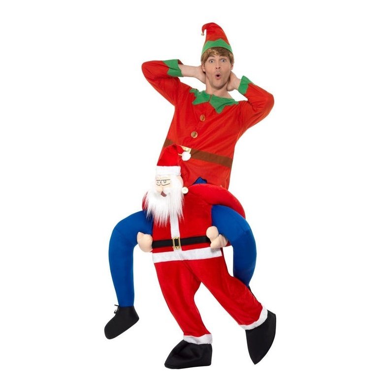 Piggyback Santa Costume - Jokers Costume Mega Store