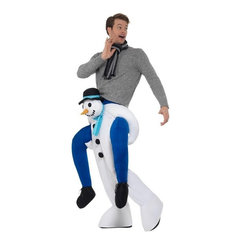 Piggyback Snowman Costume - Jokers Costume Mega Store