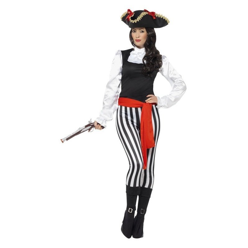 Pirate Lady Costume, with Top - Jokers Costume Mega Store