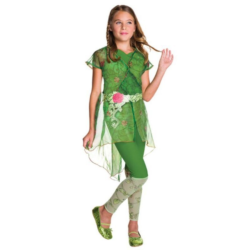 Poison Ivy Dcshg Deluxe Size 6 8 - Jokers Costume Mega Store