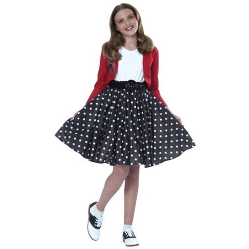 Polka Dot Rocker Child Size L - Jokers Costume Mega Store