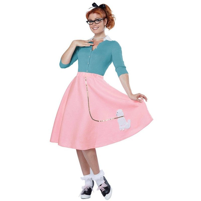 Poodle Skirt / Adult - Jokers Costume Mega Store