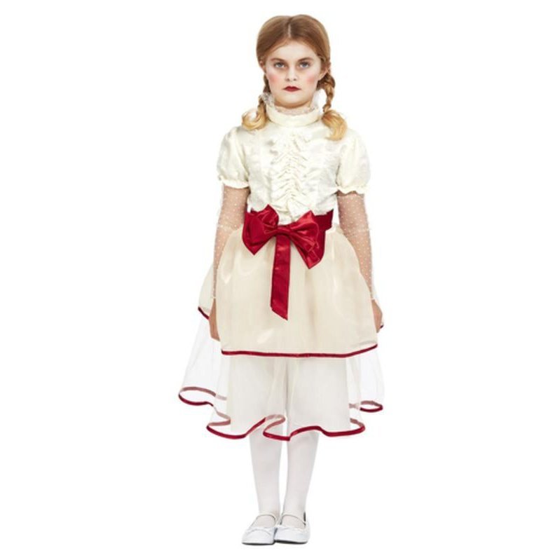 Porcelain Doll Costume, Cream, Child - Jokers Costume Mega Store
