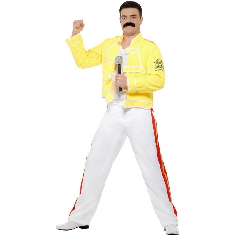 Queen Freddie Mercury Costume - Jokers Costume Mega Store
