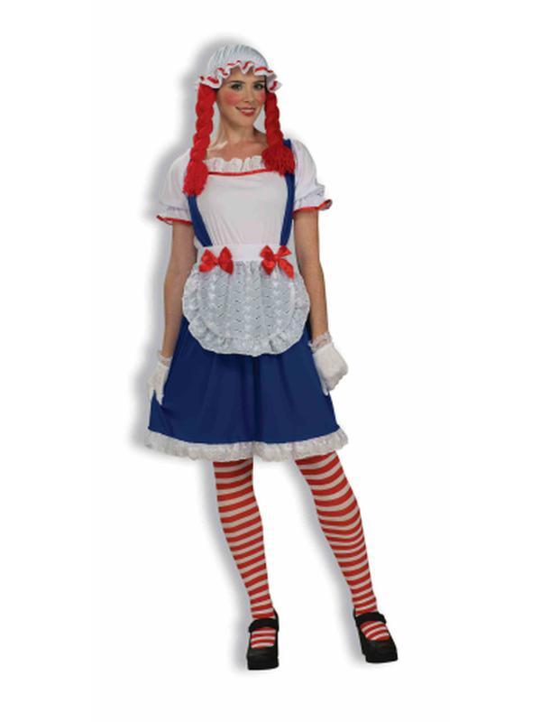 Raggedy Doll Costume Size Std - Jokers Costume Mega Store