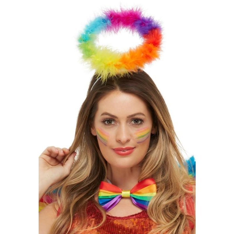 Rainbow Angel Halo - Jokers Costume Mega Store