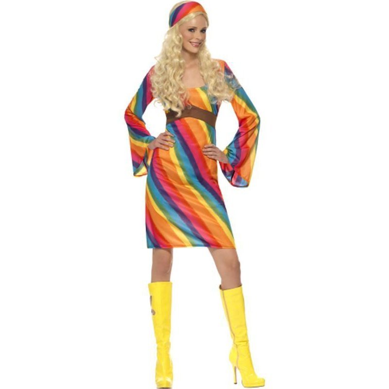 Rainbow Hippie Costume - Jokers Costume Mega Store