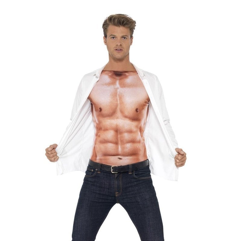 Realistic Muscle Top - Jokers Costume Mega Store