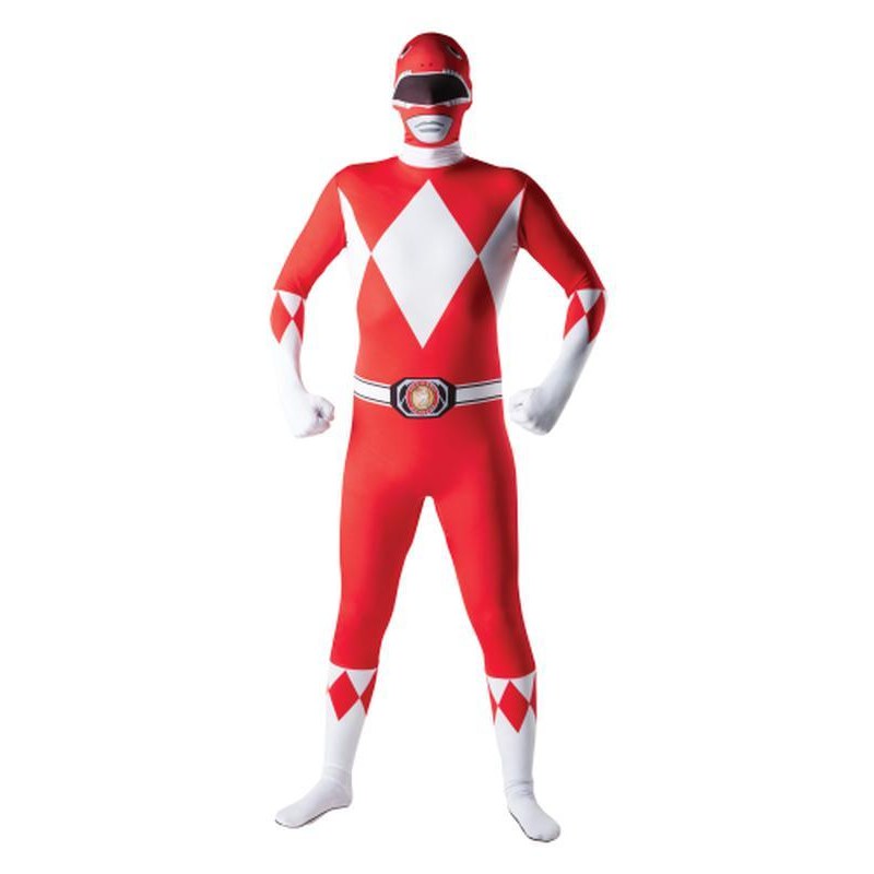 Red Power Ranger 2 Nd Skin Suit Size M - Jokers Costume Mega Store
