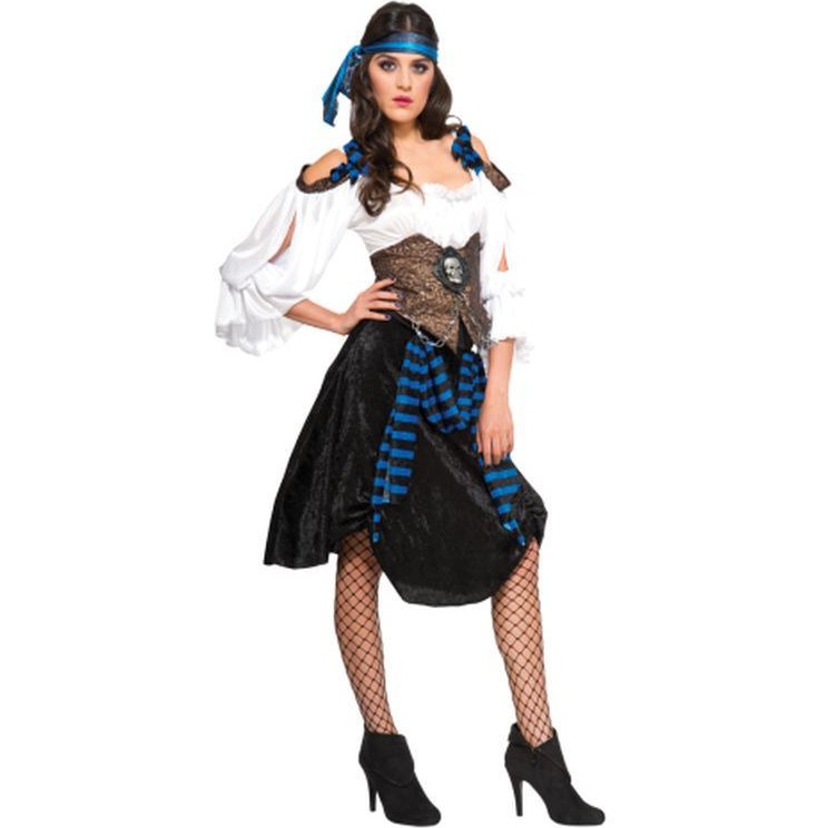 Rum Runner Pirate Costume Size Std - Jokers Costume Mega Store