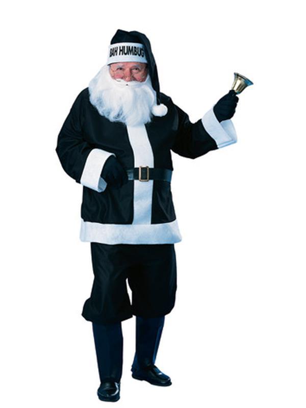 Santa Suit Bah Humbug Size Std - Jokers Costume Mega Store
