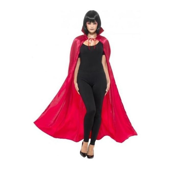 Satin Devil Cape - Jokers Costume Mega Store