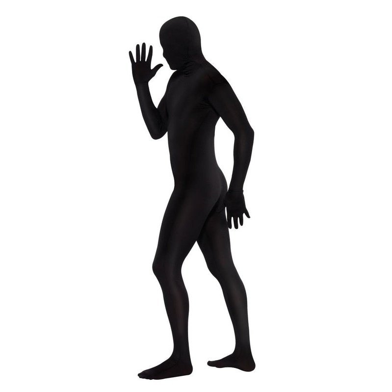 Second Skin Suit Black - Jokers Costume Mega Store
