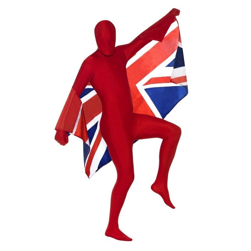 Second Skin Suit, Red - Jokers Costume Mega Store