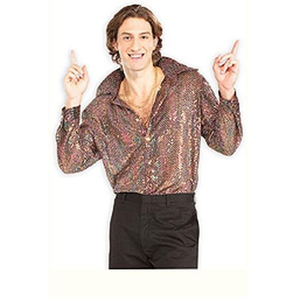 Sequin Disco Shirt Size Xl - Jokers Costume Mega Store