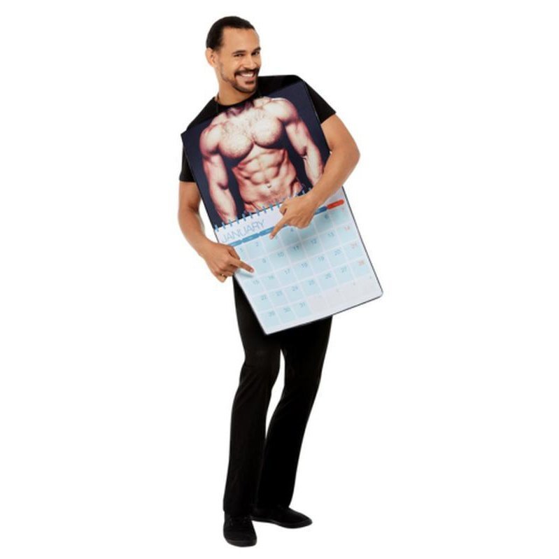 Sexy Calendar Costume, Multicoloured - Jokers Costume Mega Store