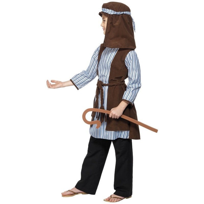 Shepherd Costume, Blue And Brown - Jokers Costume Mega Store