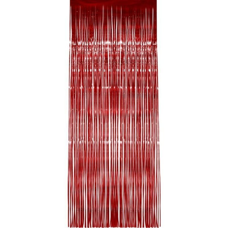 Shimmer Curtain, Red - Jokers Costume Mega Store