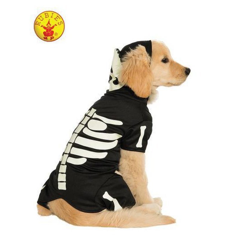 Skeleton Pet Hoodie Size L - Jokers Costume Mega Store