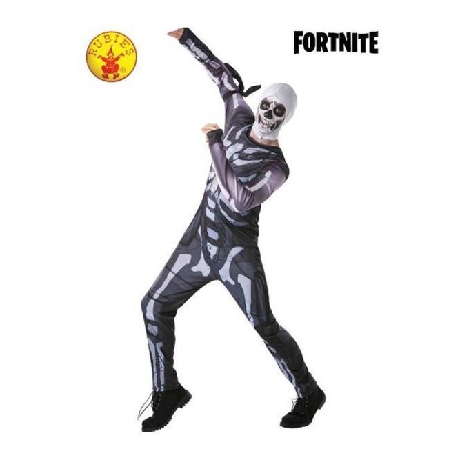 Skull Trooper Classic Jumpsuit, Teen - Jokers Costume Mega Store