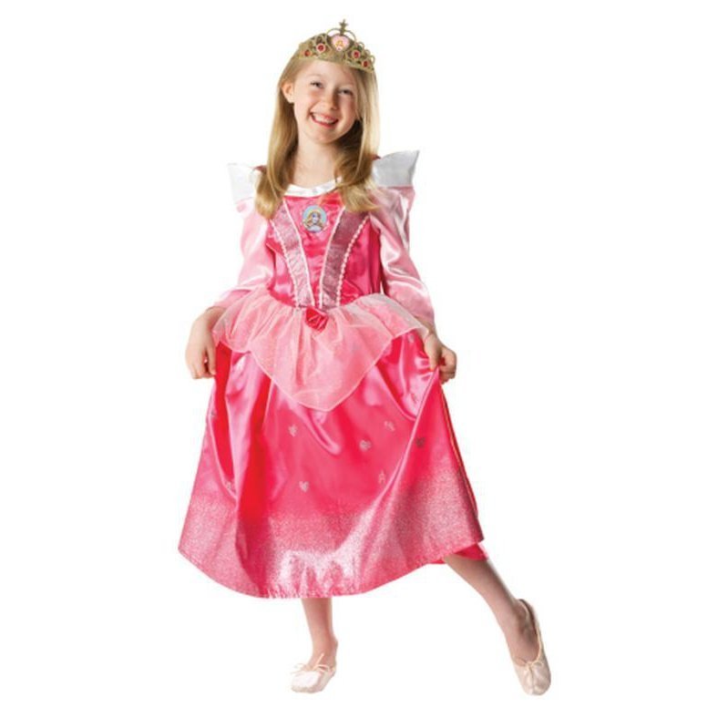 Sleeping Beauty Glitter Size 4 6 - Jokers Costume Mega Store