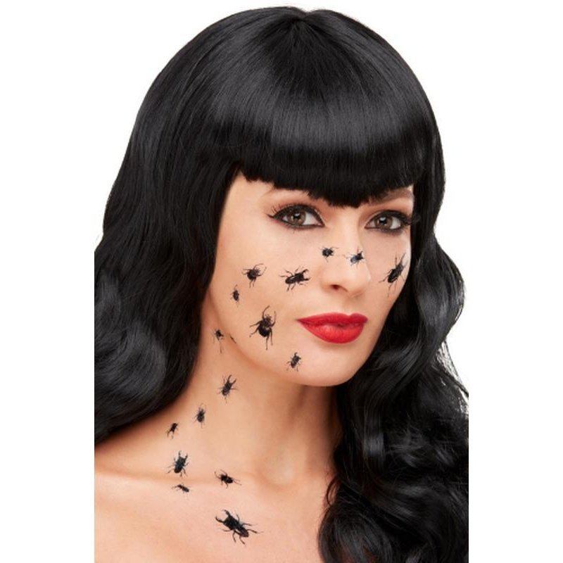 Smiffys Make Up Fx, Creepy Bug Transfers - Jokers Costume Mega Store