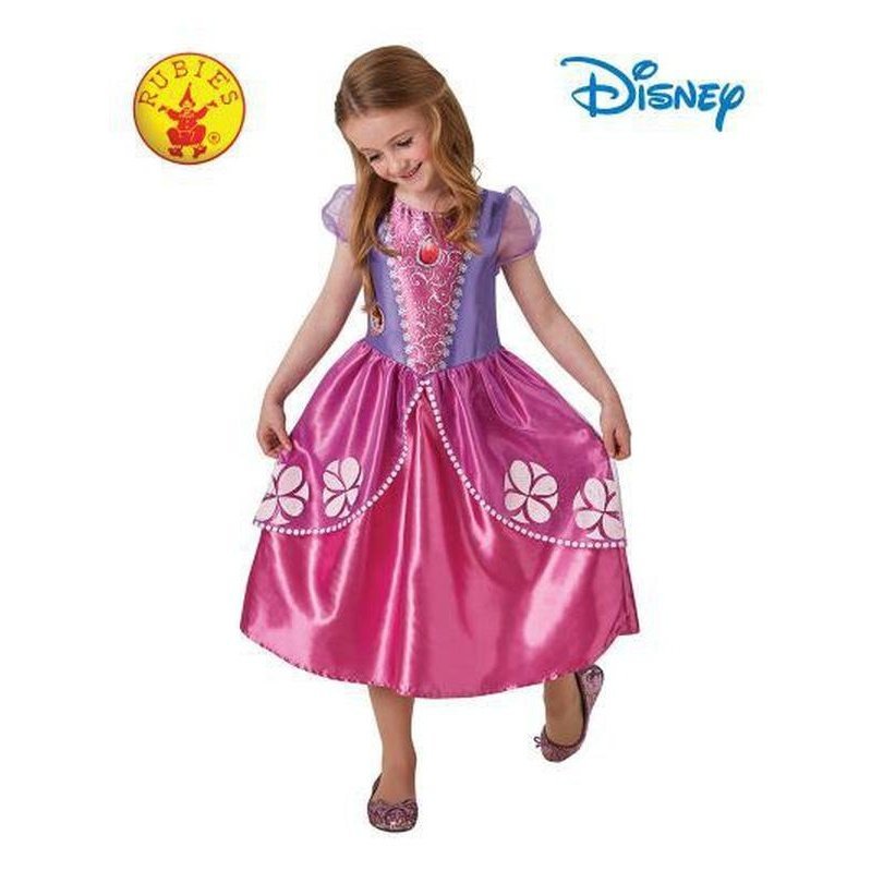 Sofia Classic Pink Dress Size 3 5 - Jokers Costume Mega Store