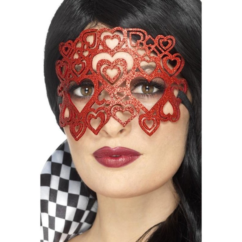 Soft Felt Glitter Eyemask - Jokers Costume Mega Store