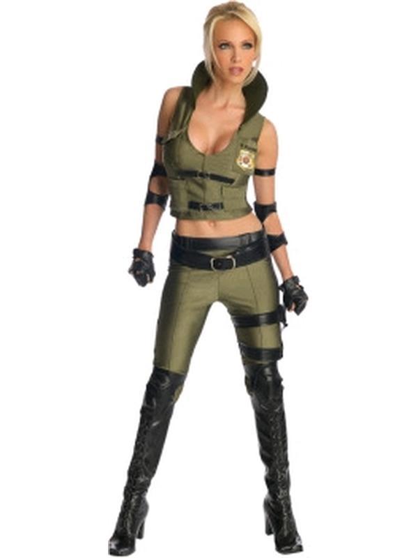 Sonya Blade Secret Wishes Size M - Jokers Costume Mega Store