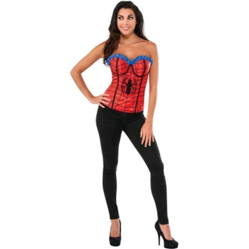 Spider Girl Classic Corset Size L - Jokers Costume Mega Store