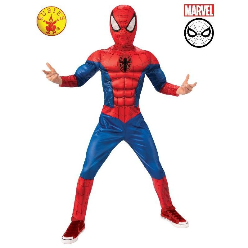 Spider Man Deluxe Kids Costume, Child - Jokers Costume Mega Store