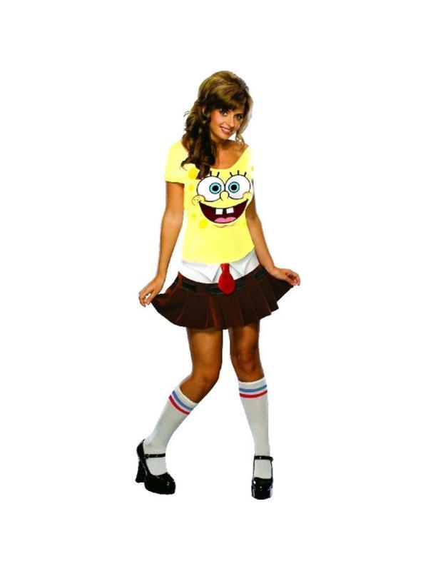 Spongebob Secret Wishes Costume, Adult - Jokers Costume Mega Store