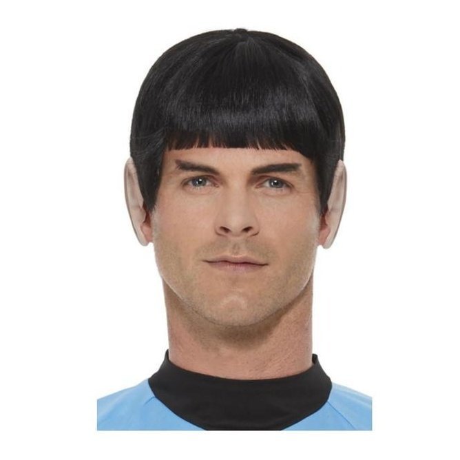 Star Trek Original Series Spock Wig Black Official Accessory