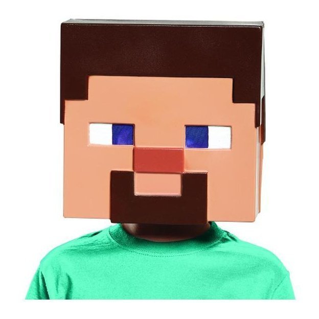 Steve Half Mask Child - Jokers Costume Mega Store