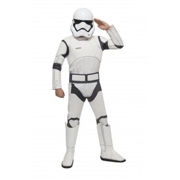 Stormtrooper Deluxe Size M Age 5 7 - Jokers Costume Mega Store