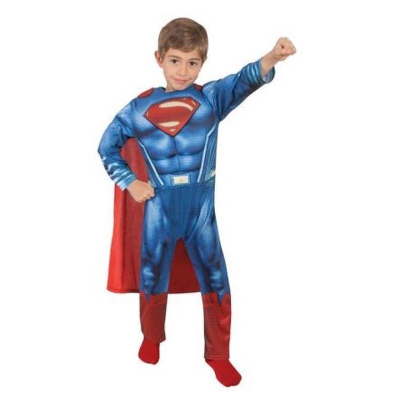 Superman Doj Deluxe Size 6 8 - Jokers Costume Mega Store