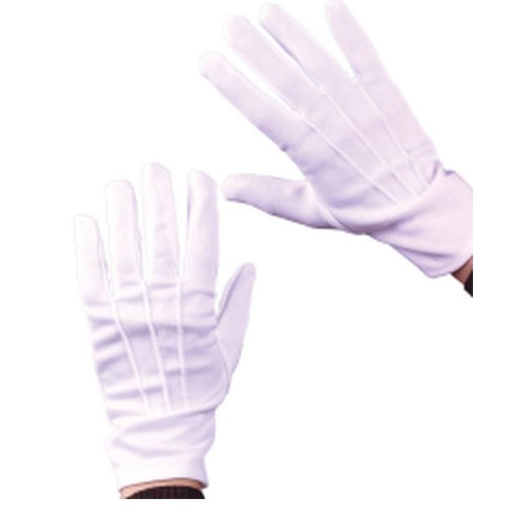Theatrical Santa Gloves w/Snap - Jokers Costume Mega Store