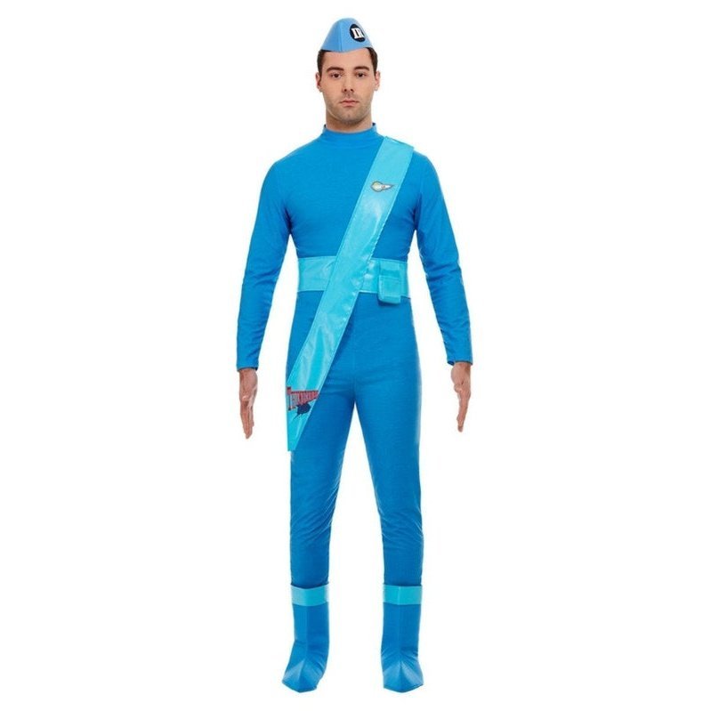 Thunderbirds Scott & Virgil Deluxe Costume, Blue - Jokers Costume Mega Store