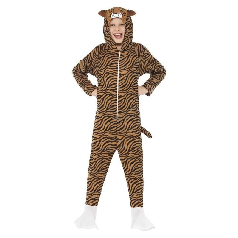 Tiger Costume, Brown, Child - Jokers Costume Mega Store