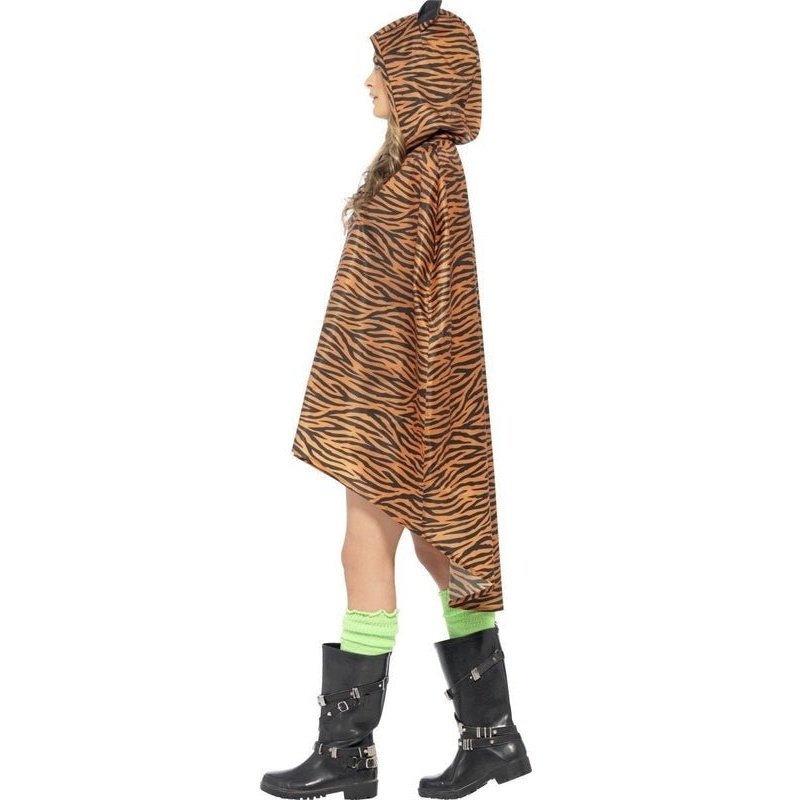 Tiger Party Poncho - Jokers Costume Mega Store
