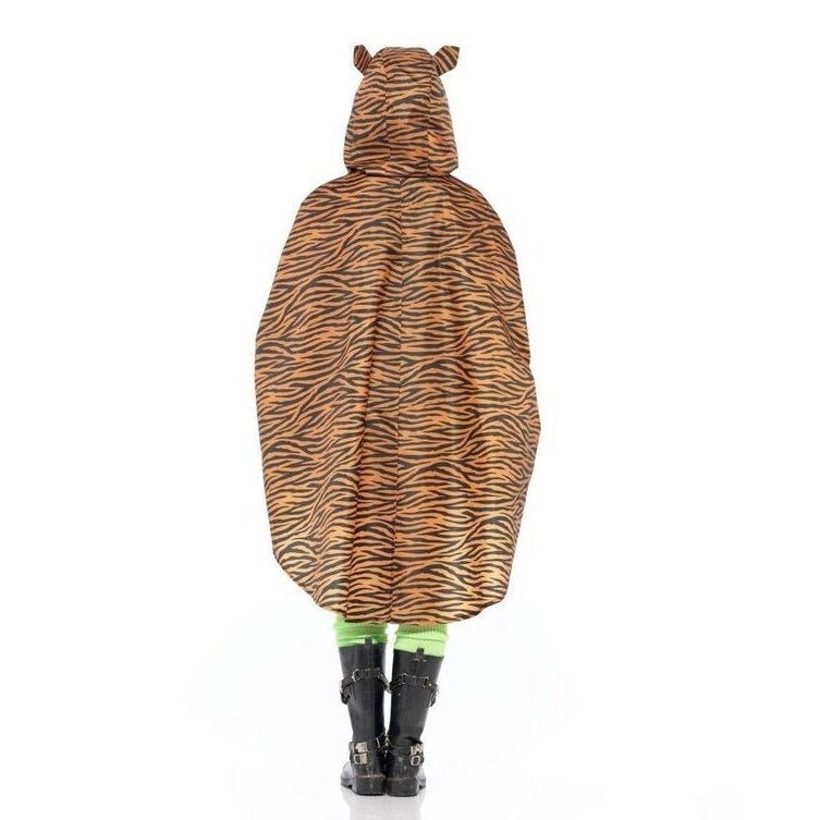 Tiger Party Poncho - Jokers Costume Mega Store