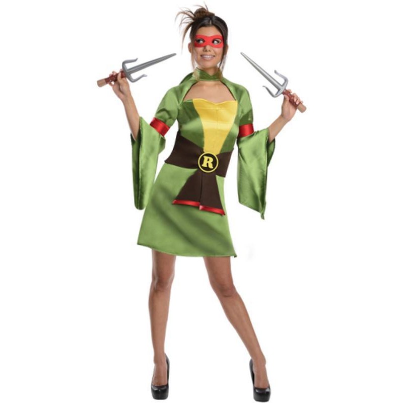Tmnt Raphael Female Kimono Size S - Jokers Costume Mega Store
